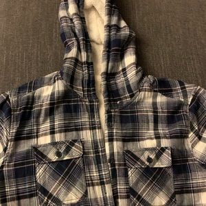 Flannel Sherpa Jacket